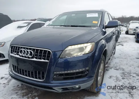 2013 Audi Q7 3.0T Premium from USA, damaged, VIN WA1LGAFEXDD002722